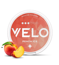 На зображенні показано баночку
 VELO Peach Ice 8 mg