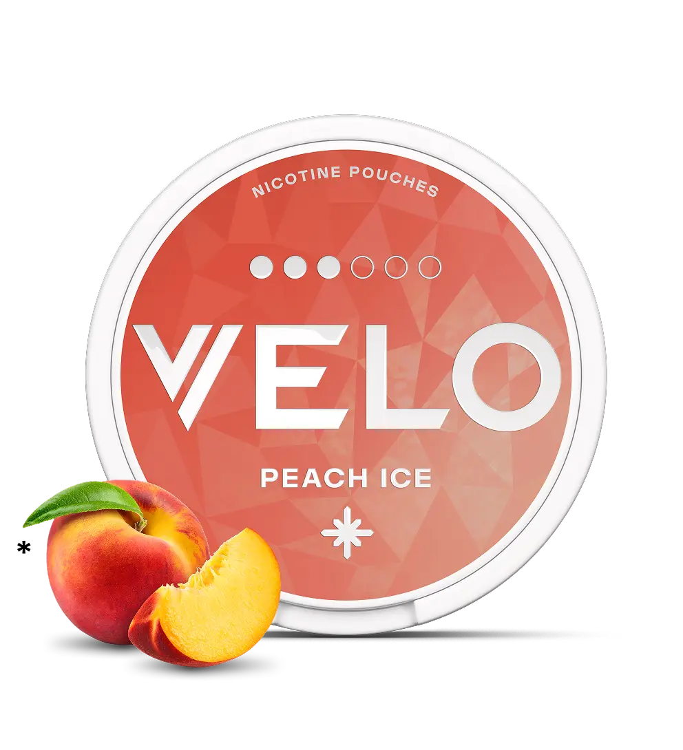 VELO Peach Ice 8 мг • Купити паучі в Києві та Україні• Актуальна