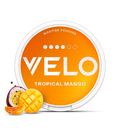 На зображенні показано баночку
 VELO Tropical Mango 10.9 mg
