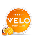 На зображенні показано баночку
 Нікотинові паучі VELO Breezy Mango 10.9 mg
