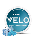 На зображенні показано баночку
 VELO Mighty Peppermint 10.9 mg