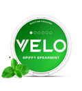 На зображенні показано баночку Spiffy spearmint 4 mg