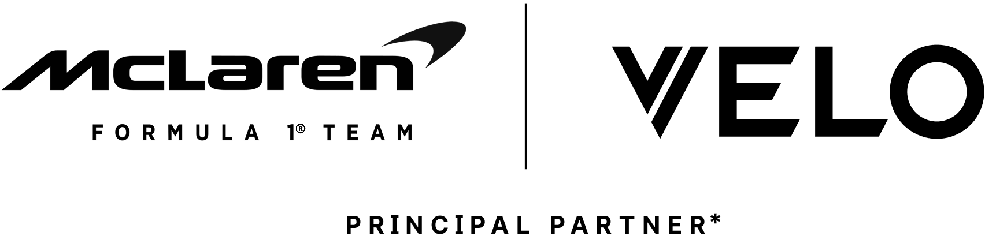 Логотипи компаній Velo та McLaren